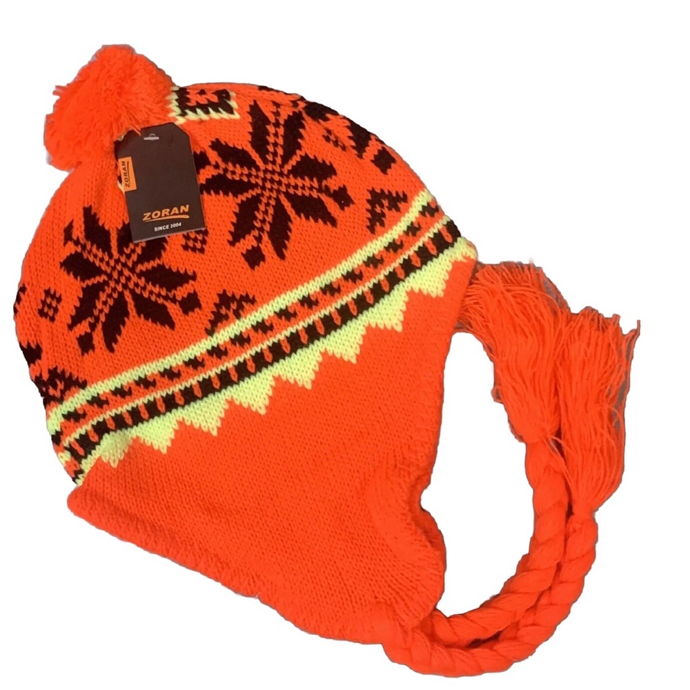 🎉 Neon Braided Toque (Unisex)